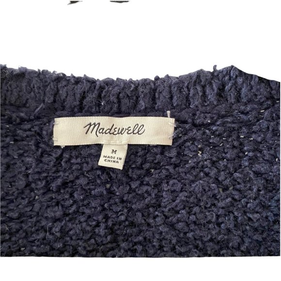 madewell teddy cardigan